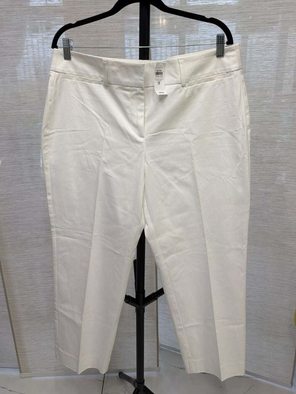 Ann Taylor Factory White Classic Dress Pants Size 12